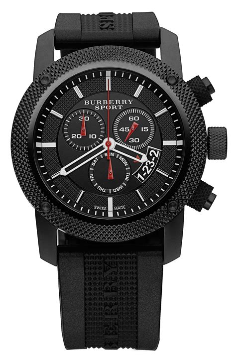 burberry watch chronograph